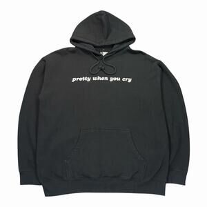Lana Del Rey LDR “You’re Pretty When You Cry” Bow Hoodie Black XL
